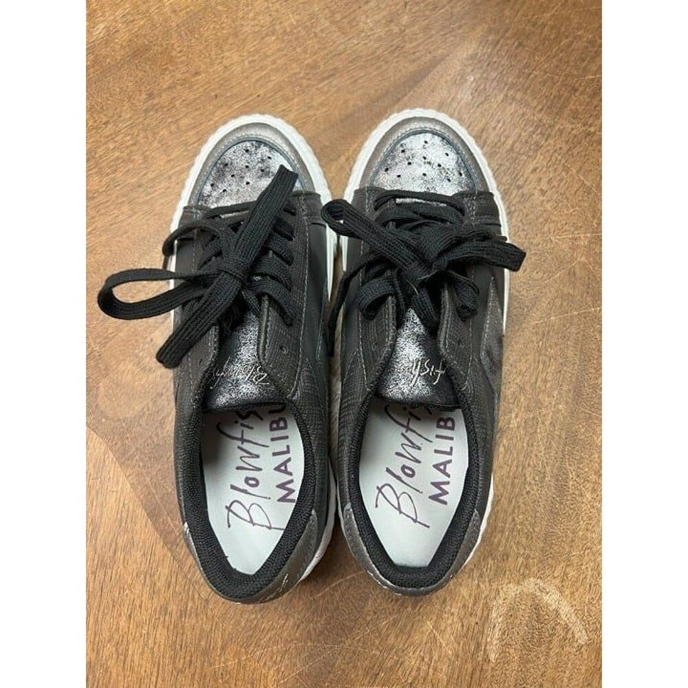 Blowfish Sneakers - black and silver - W7.5